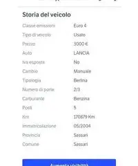 Lancia ypsilon 1.200 benzina Lancia ypsilon 1.200 benzina