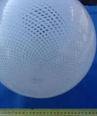 reticello di VENINI , lampada a sospensione .