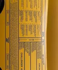 Canotto challenger 400 per max 240 kg