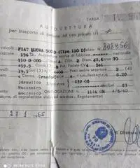 Fiat 500 d'epoca Fiat 500 d'epoca