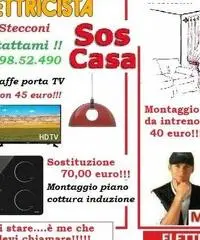 Montaggio tenda da interno Roma San Lorenzo