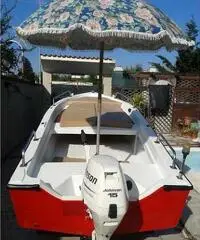 Barca vtr 4mt + Motore 15cv benzina + Carrello Barca vtr 4mt + Motore 15cv benzina + Carrello