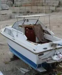 Barca cabinato 6.8 mt con motore 175 cv diesel e trasmission