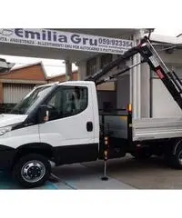 Autocarro IVECO ECODAILY + Gru Bonfiglioli3S + CasFiss
