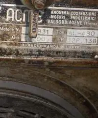 Falciatrice bcs motore acme