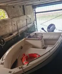 Barca a motore