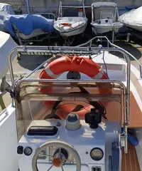 Barca motore e carrello