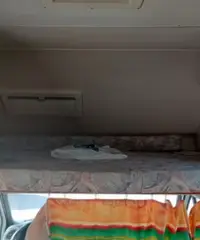 Camper mansardato 6 posti