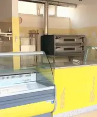 Negozio e attività di pizzeria al trancio