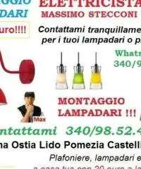 Elettricista riparazioni Mostacciano Roma