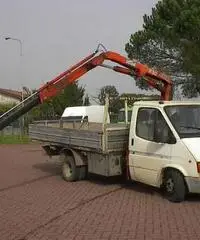 Ford Transit 1998 cassone fisso e gru Fassi F30 Ford Transit 1998 cassone fisso e gru Fassi F30