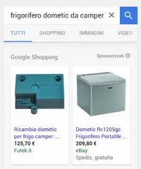 Frigorifero portatile per camper dometic