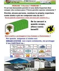 Coperture per Camper e auto Euro 1.450