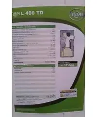 TABBERT T@B  L 400 TD CARAVAN A GOCCIA NUOVA