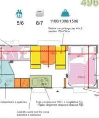 CARAVELAIR ANTARES  496 -7 POSTI (3 CASTELLO) FINE SERIE