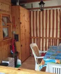 Roulotte e preingresso 3x4 m (bagno con doccia)