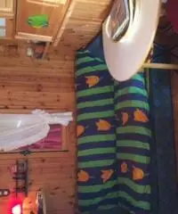 bungalow con annessa roulotte stanziale alassio fronte mare