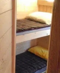 vendo casa mobile con veranda in legno a polsa di brentonico