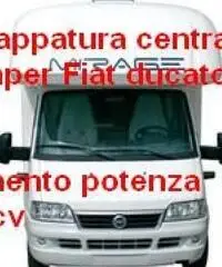 Rimappatura Camper Centralina FIAT Ducato 2.3 mj 127 CV Euro 250