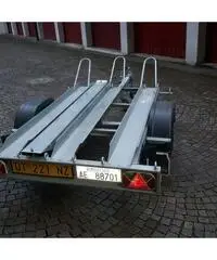 CARRELLO NOVATECNO PER 3 MOTO COME NUOVO