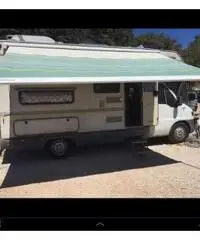 Camper mansardato Fiat ducato 2800 diesel 6 posti con gancio