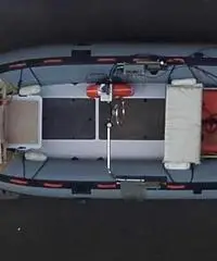 Gommone Asso 42 - Motore Evinrude 25HP - Carrello ELLEBI