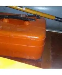 Gommone carrello motore