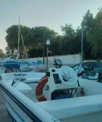 Barca open fiart 4,5 metri con motore e carrello alaggio