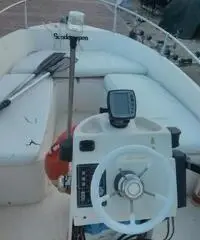 Barca open fiart 4,5 metri con motore e carrello alaggio