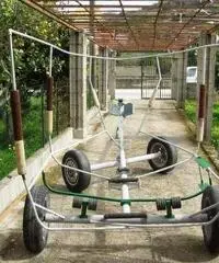 Barca con motore e carrello