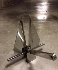 Ancora, scaletta acciaio per gommone