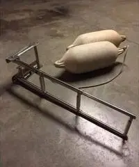 Ancora, scaletta acciaio per gommone