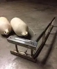 Ancora, scaletta acciaio per gommone