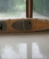 Canoa vetroresina nuova lunga metri 6 mai usata ancora imballata