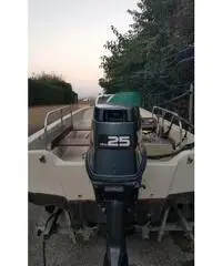 Boston Whaler 15' Super Sport+ Yamaha 25 Top+ Carrello Umbra