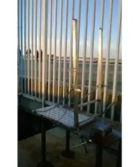 Passerella d'imbarco in acc. inox basculante