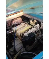 Barca in legno con entrobordo diesel