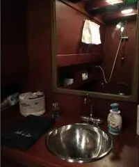 Gozzo Cabinato in fasciame di Mogano e Teak  Fratelli Mileo