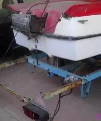 22-250-E-pilotina,carrello,barca,mare,lago,pesca,fai da te