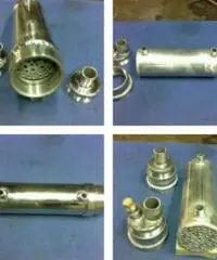 gomiti, scambiatori, fasci tubieri Inox per barche