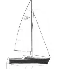 Straordinario barca a vela Olandese