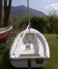 Barca vela con deriva mobile 4 m