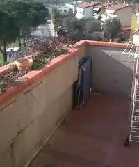 Comeana, terzo ed utimo piano con ascensore, con bella vista panoramica, soggiorno, cucina, due came