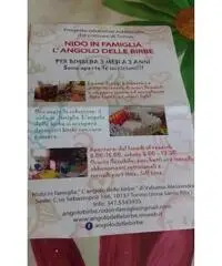 Nido in famiglia L'angolo delle birbe ( zona santa Rita) Nido in famiglia L'angolo delle birbe ( zona santa Rita)