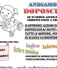 Doposcuola- aiuto compiti Doposcuola- aiuto compiti