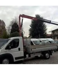 FIAT Ducato cassone con gru fassi