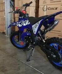 49CC 2 TEMPI CROSS MINIMOTO PITBIKE RUOTE DA 10' POLLICI