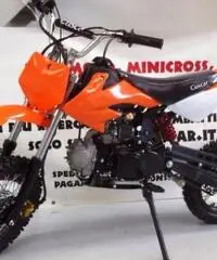 Pitbike 125cc 4 tempi ruote 12/14 con 3 marcie CASCO in omaggio