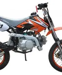 Pitbike 125cc 4 tempi ruote 12/14 con 3 marcie CASCO in omaggio
