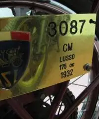 MOTO EPOCA C.M. LUSSO 175cc ASI  VESPA LAMBRETTA altre moto epoca MOTO EPOCA C.M. LUSSO 175cc ASI  VESPA LAMBRETTA altre moto epoca